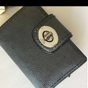 Authentic Coach Wallet / Medium / Dark Grey